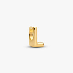 Letter L Charm Necklace 2 Quantity