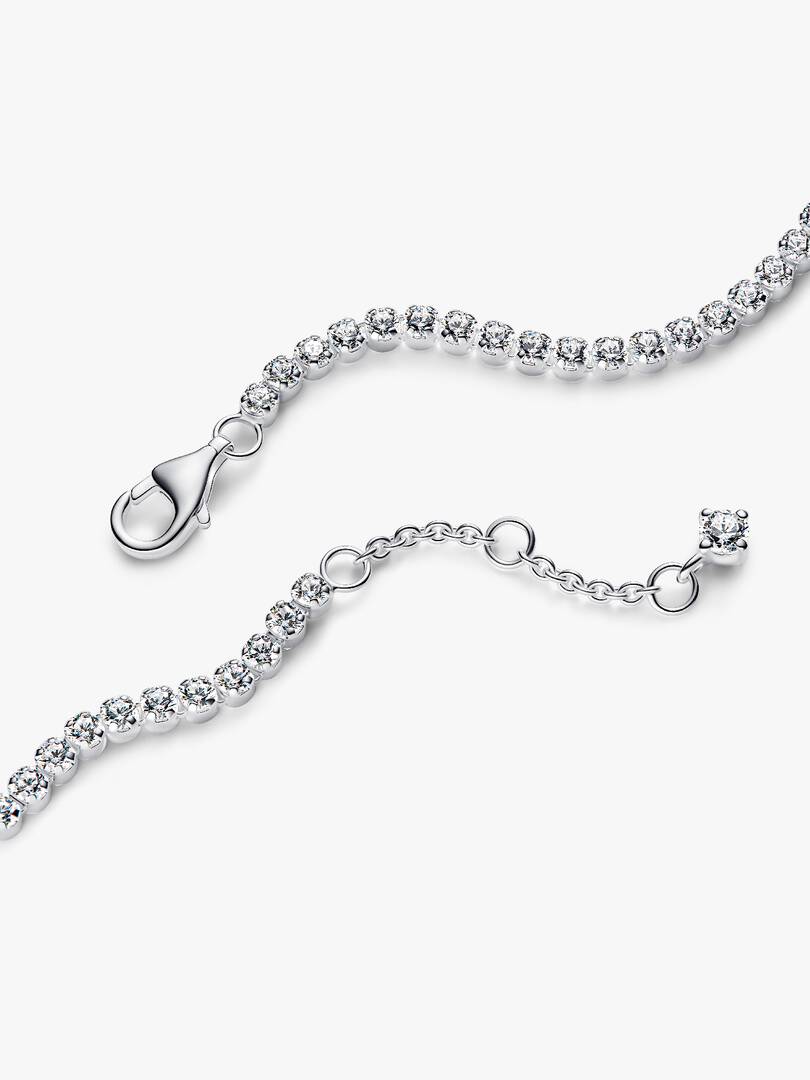 Sparkling Tennis Bracelet Sterling silver