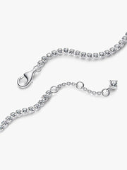 Sparkling Tennis Bracelet Sterling silver