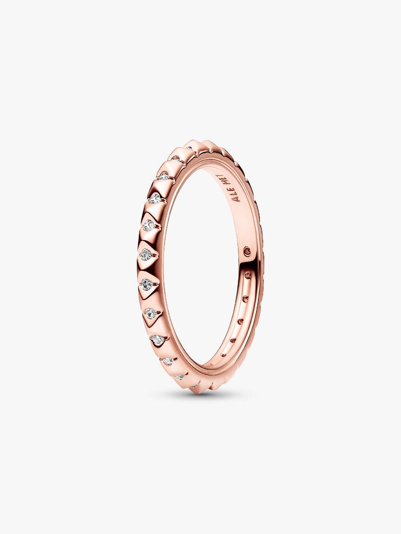 FINAL SALE - Pandora ME Pyramids Ring 14k rose gold plating