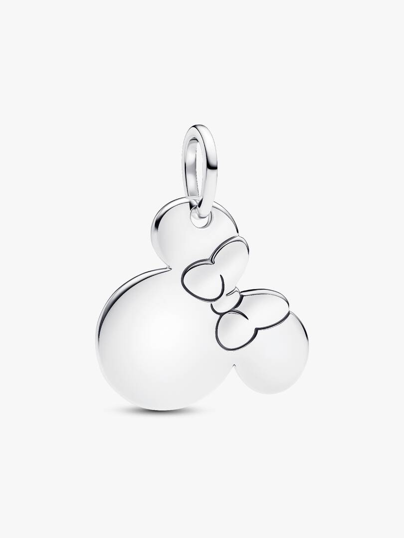Disney Minnie Mouse Engravable Dangle Charm Sterling silver