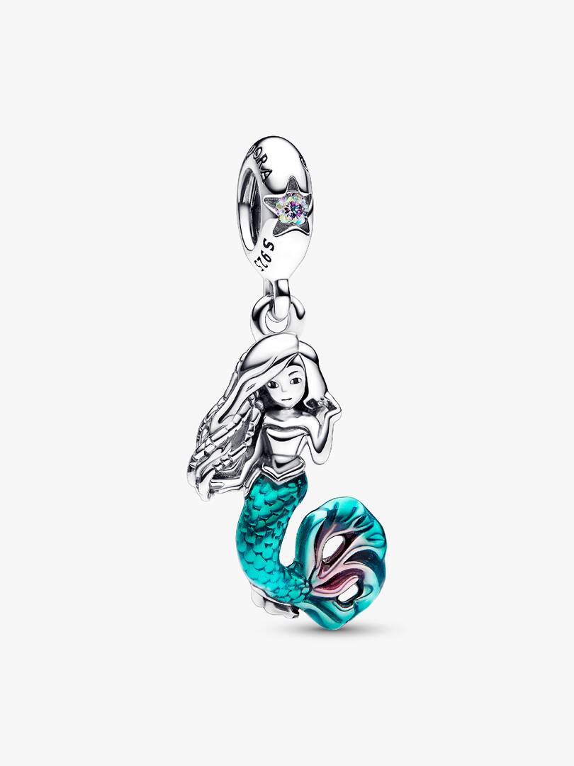 Disney The Little Mermaid Ariel Dangle Charm Sterling silver