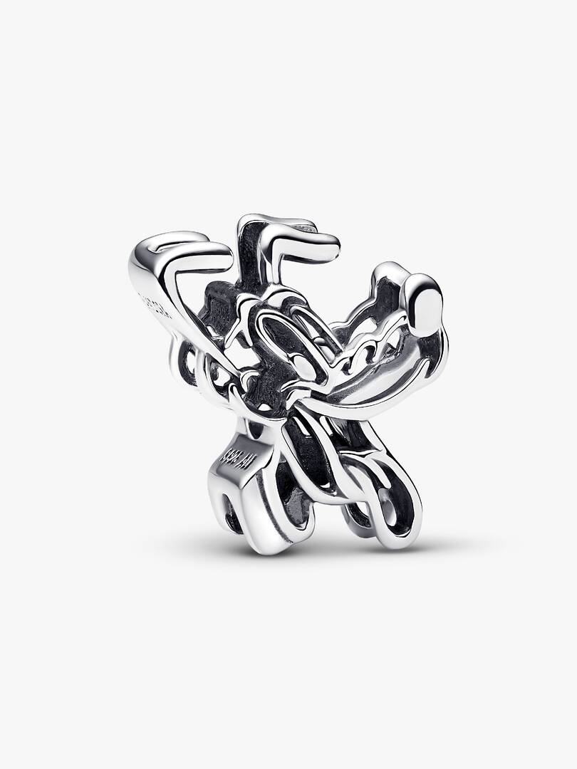 Disney Pluto Openwork Charm Sterling silver