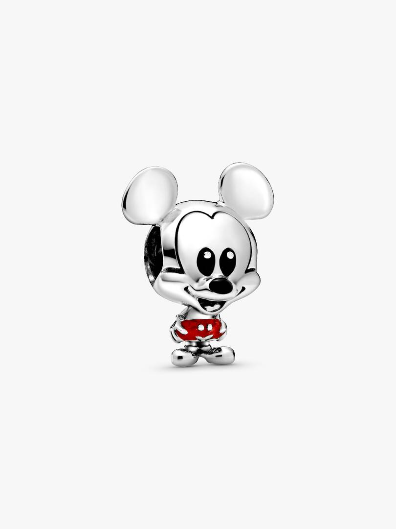 Disney Mickey Mouse Red Trousers Charm Sterling silver