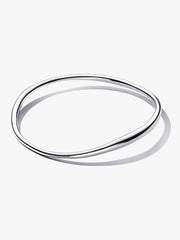 Organically Shaped Bangle Sterling silver