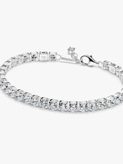 Sparkling Bold Tennis Bracelet Sterling silver