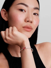 FINAL SALE - Stranger Things Clasp Snake Chain Bracelet Sterling silver