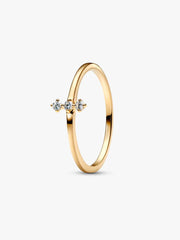 Pandora Era Lab-Grown Diamond Trio Ring 0.07 ct TW, 14k gold