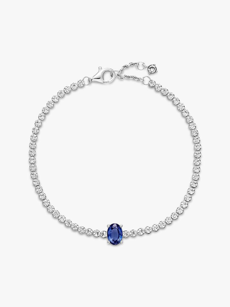 FINAL SALE - Sparkling Pavé Tennis Bracelet Sterling silver