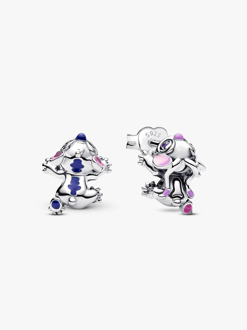 Disney Stitch & Angel Stud Earrings Sterling silver