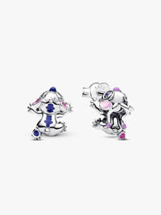 Disney Stitch & Angel Stud Earrings Sterling silver