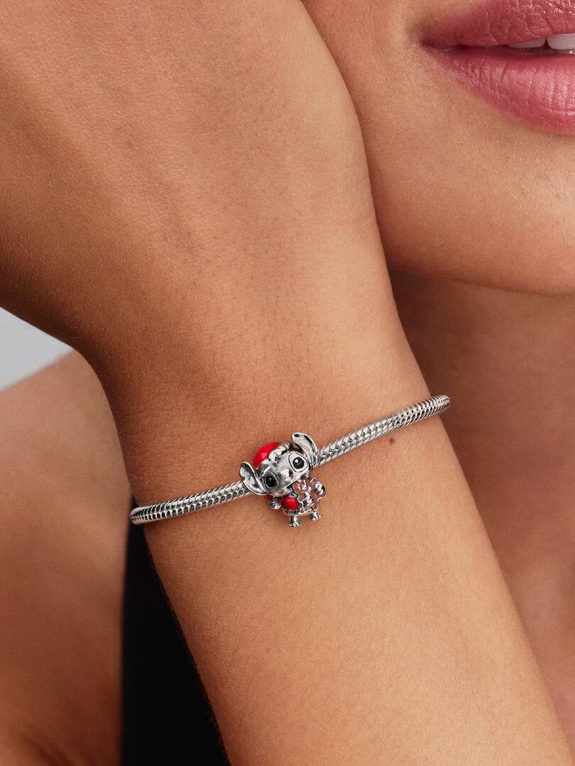 Disney Stitch Holiday Charm Sterling silver