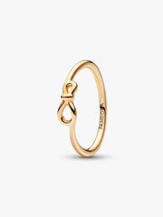 Infinity Knot Ring 14k gold plating