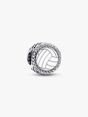 Engravable Volleyball Charm Sterling silver