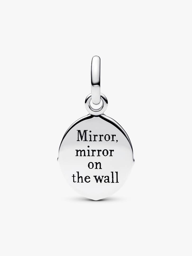 Disney Snow White Magic Mirror Dangle Charm Sterling silver
