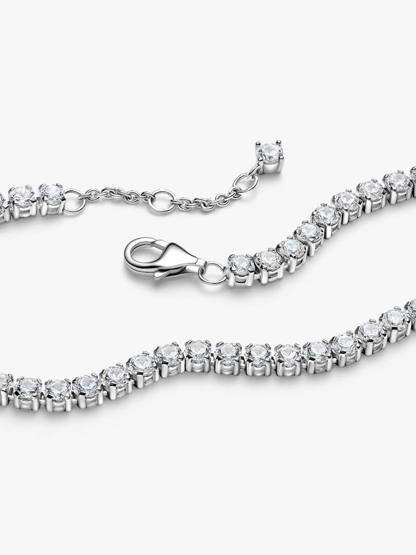 Sparkling Tennis Bracelet Sterling silver