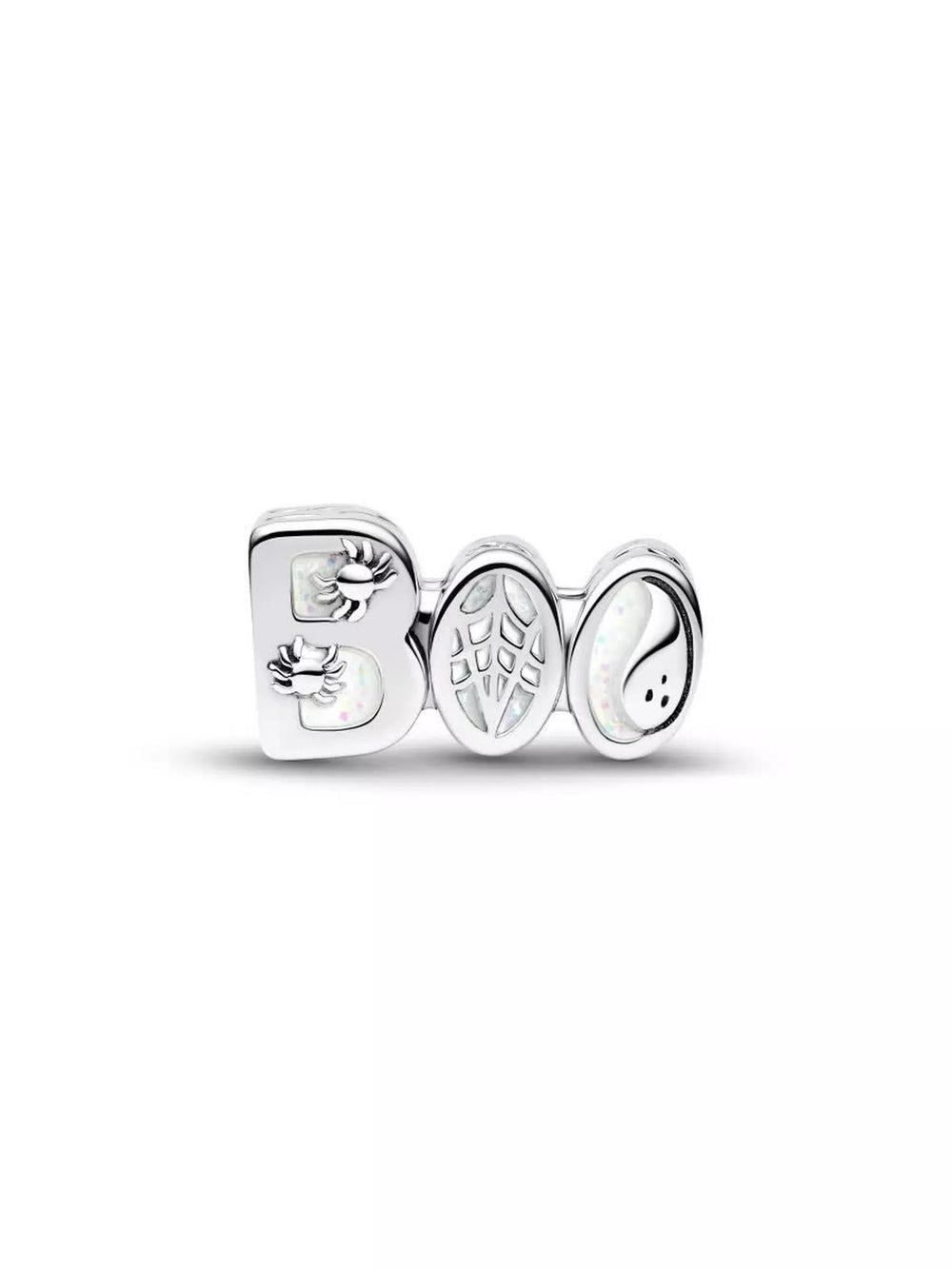 BOO Glow-in-the-dark Charm Sterling silver