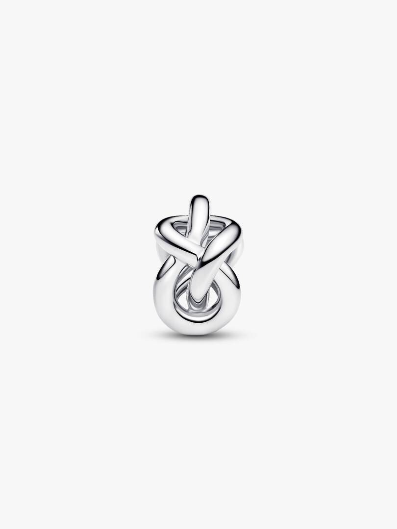 Infinity Knot Charm Sterling silver