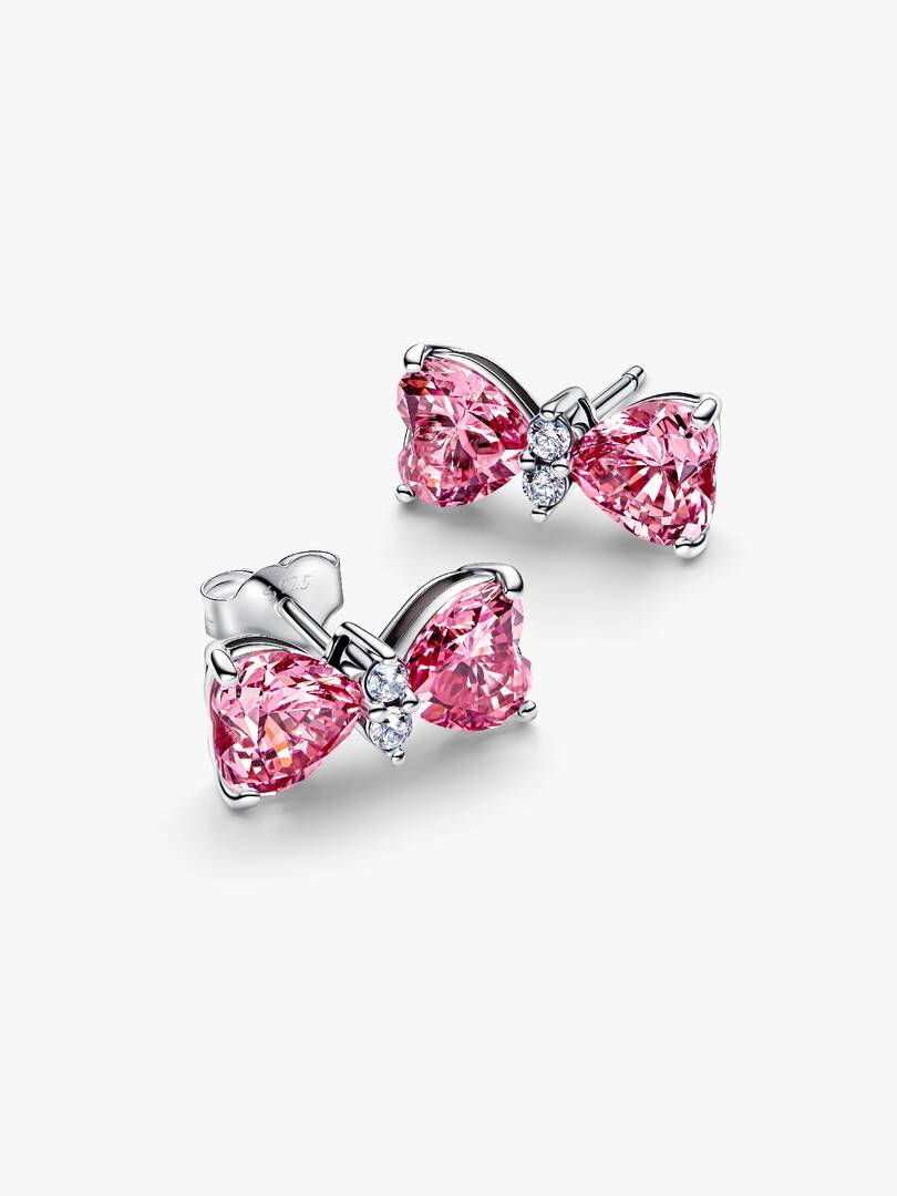 FINAL SALE - Bow Stud Earrings Sterling silver