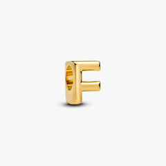 Letter F Charm Necklace 2 Quantity
