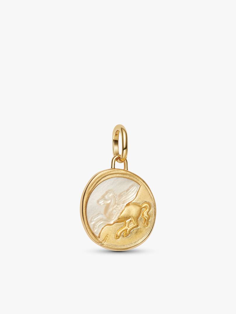 Pegasus Medallion Pendant Necklace 2 Quantity