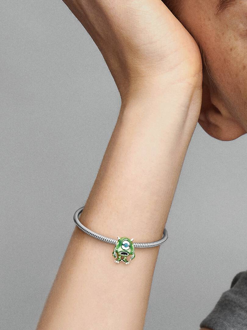 Disney Pixar Mike Wazowski Charm Sterling silver