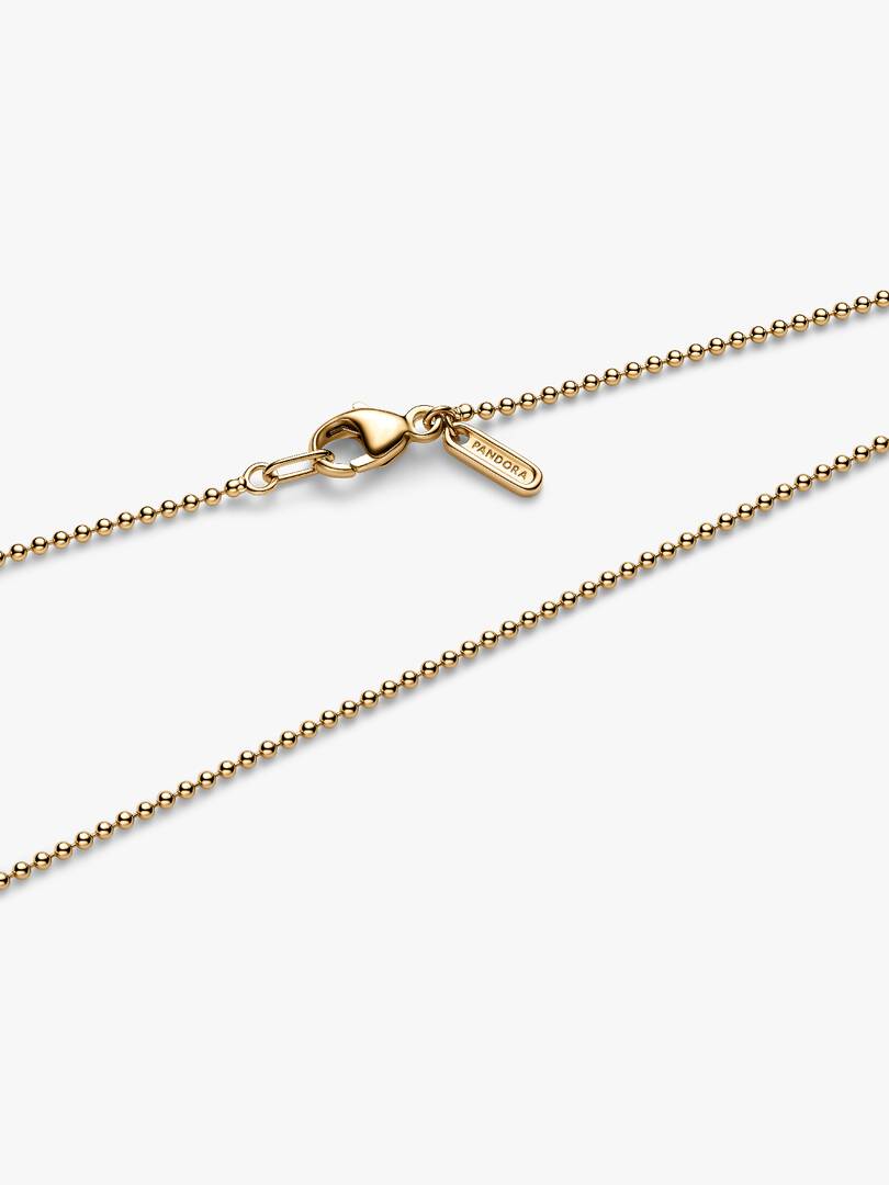 Ball Chain Necklace 14k gold plating