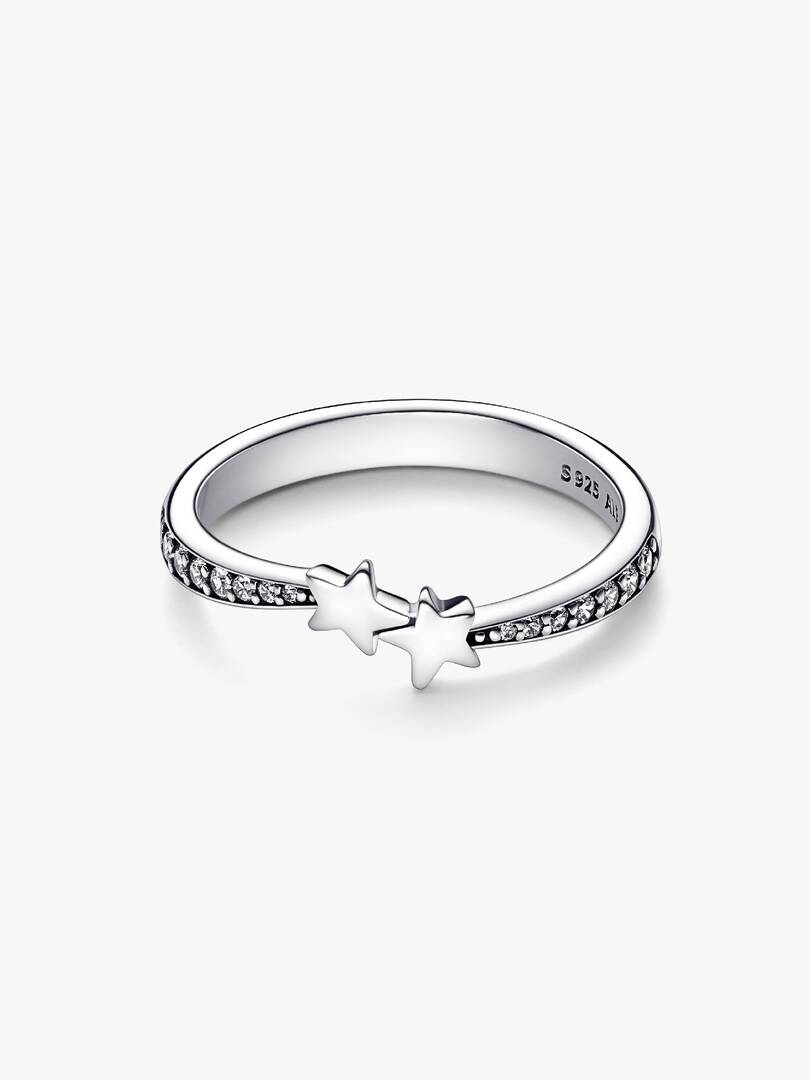 Shooting Stars Sparkling Ring Sterling silver