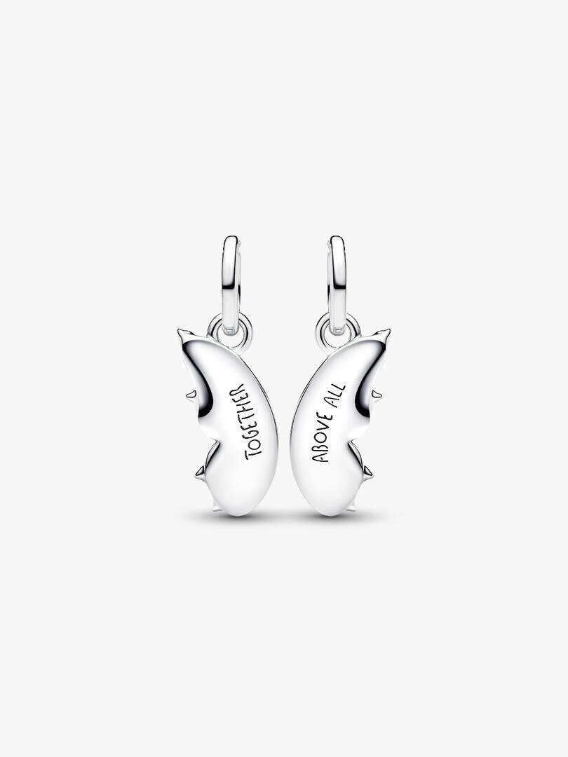 Splittable Butterfly Dangle Charm Sterling silver