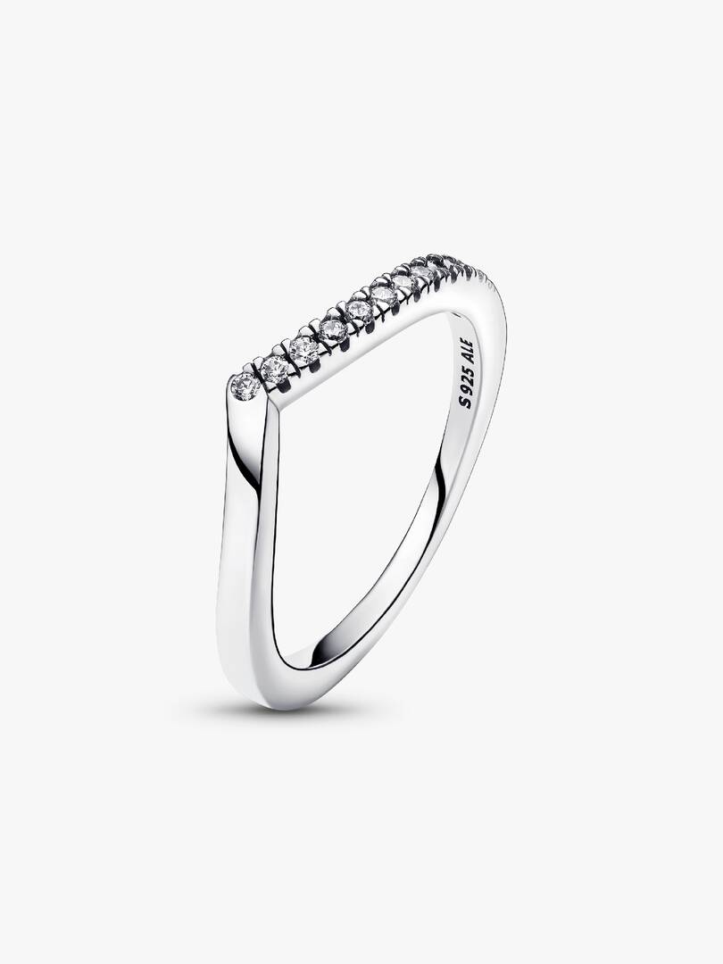 FINAL SALE - Pandora Timeless Wish Half Sparkling Ring Sterling silver