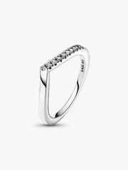 FINAL SALE - Pandora Timeless Wish Half Sparkling Ring Sterling silver