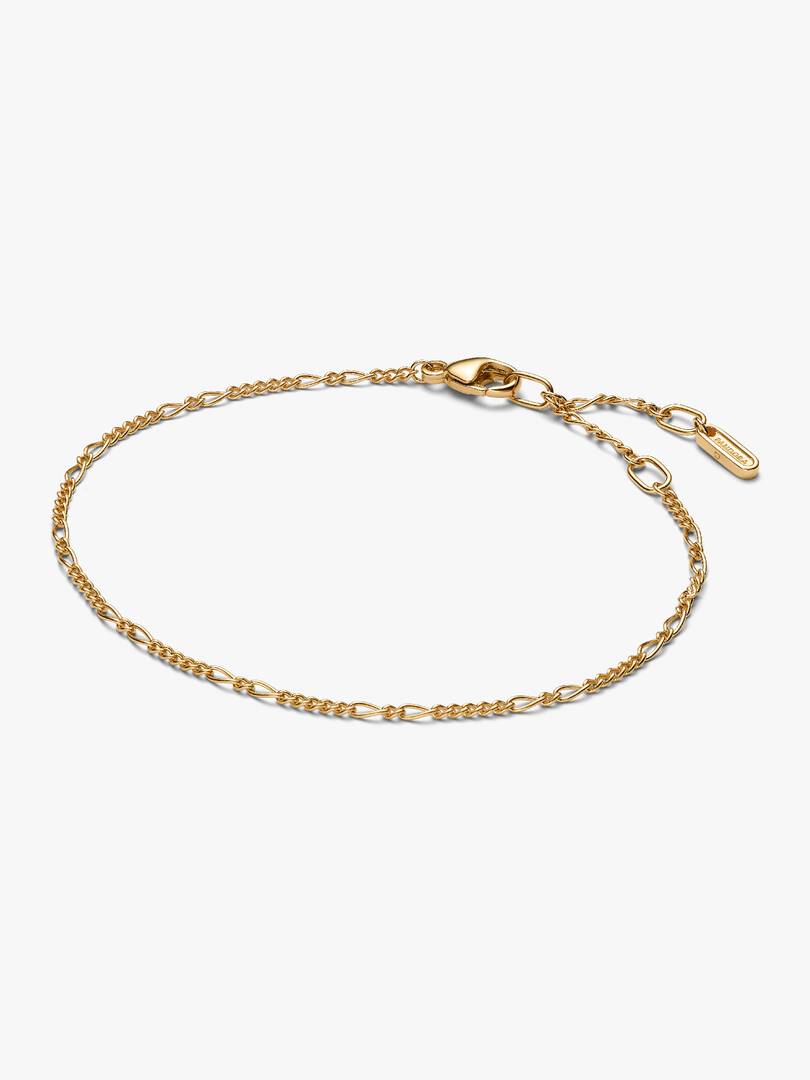 Pandora Era Figaro Chain Bracelet 14k gold
