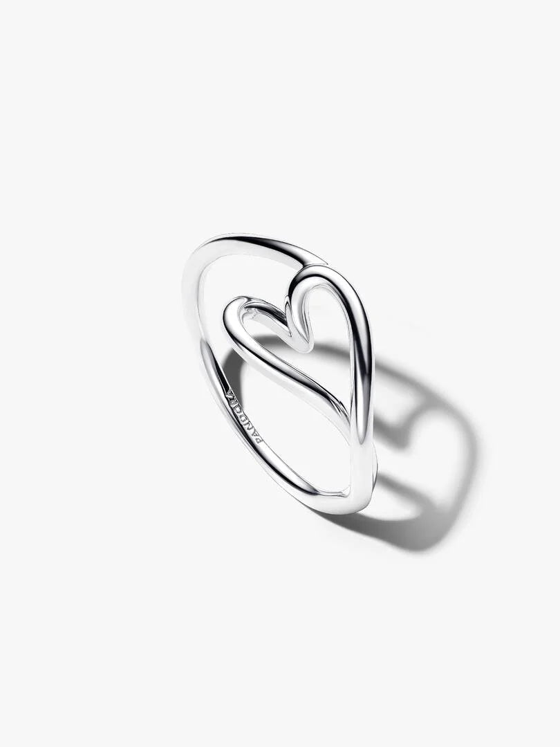 Organically Shaped Heart Small Ring Sterling silver
