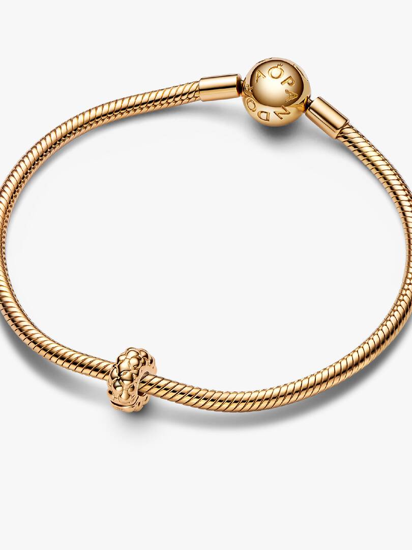 Studded Clip Charm 14k gold plating