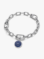 FINAL SALE - Pandora ME Galaxy Heart Medallion Charm Sterling silver