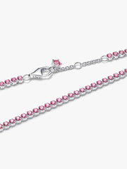 Pink Small Tennis Bracelet Sterling silver