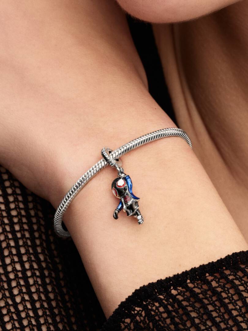 Marvel's Spider-Man Miles Morales Dangle Charm Sterling silver