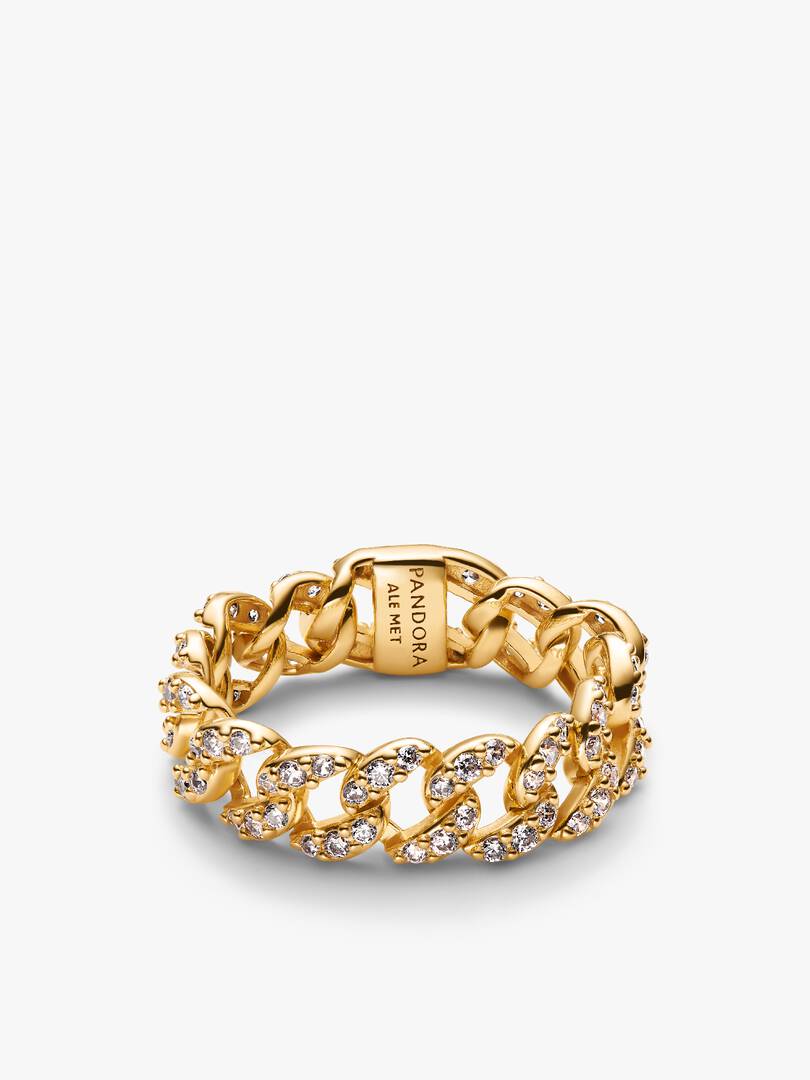 Pavé Cuban Chain Jewelry Set 2 Quantity