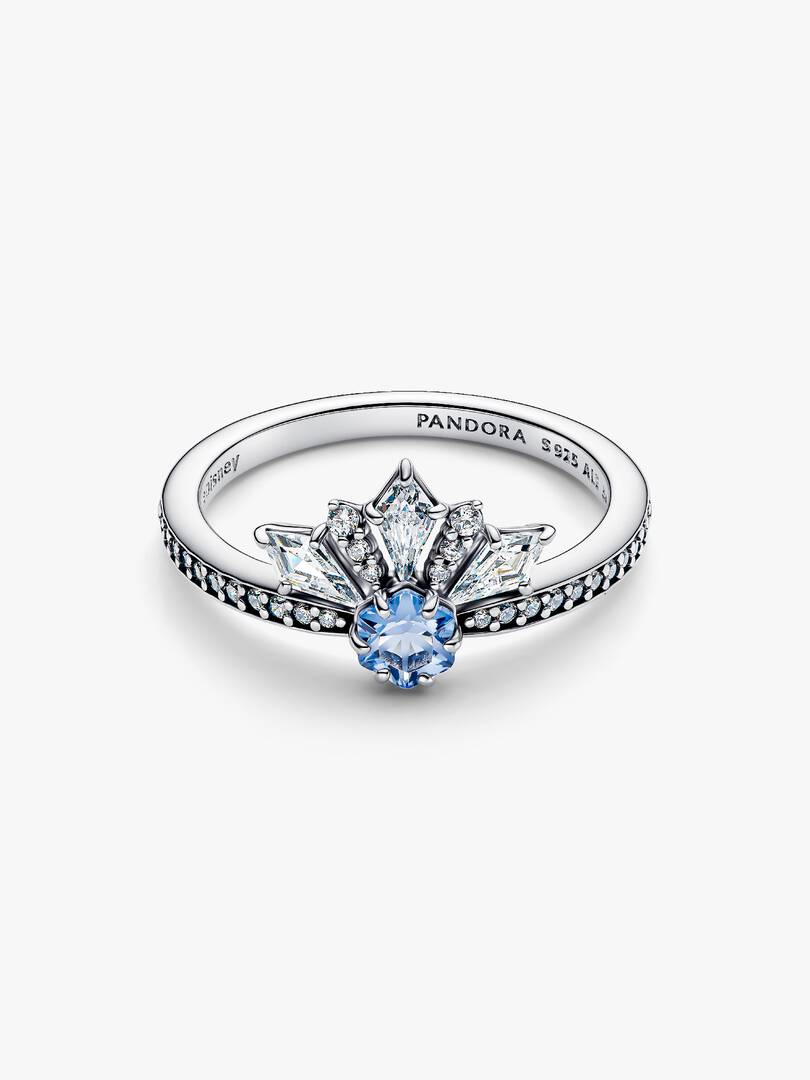 Disney Frozen Queen Elsa Tiara Ring Sterling silver