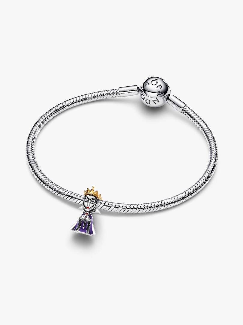 Disney Villains Evil Queen Charm Sterling silver, 14k gold plating