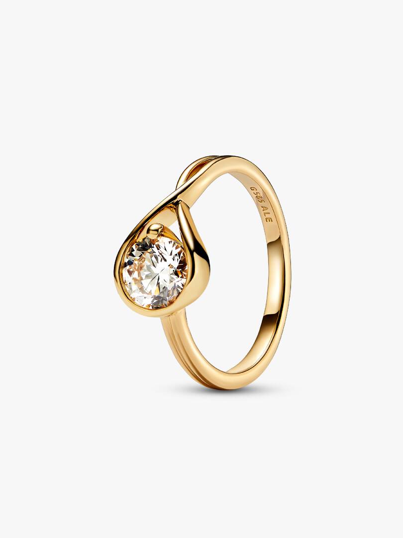 Pandora Infinite 14k Gold Lab-grown Diamond Ring 1.00 ct TW, 14k gold