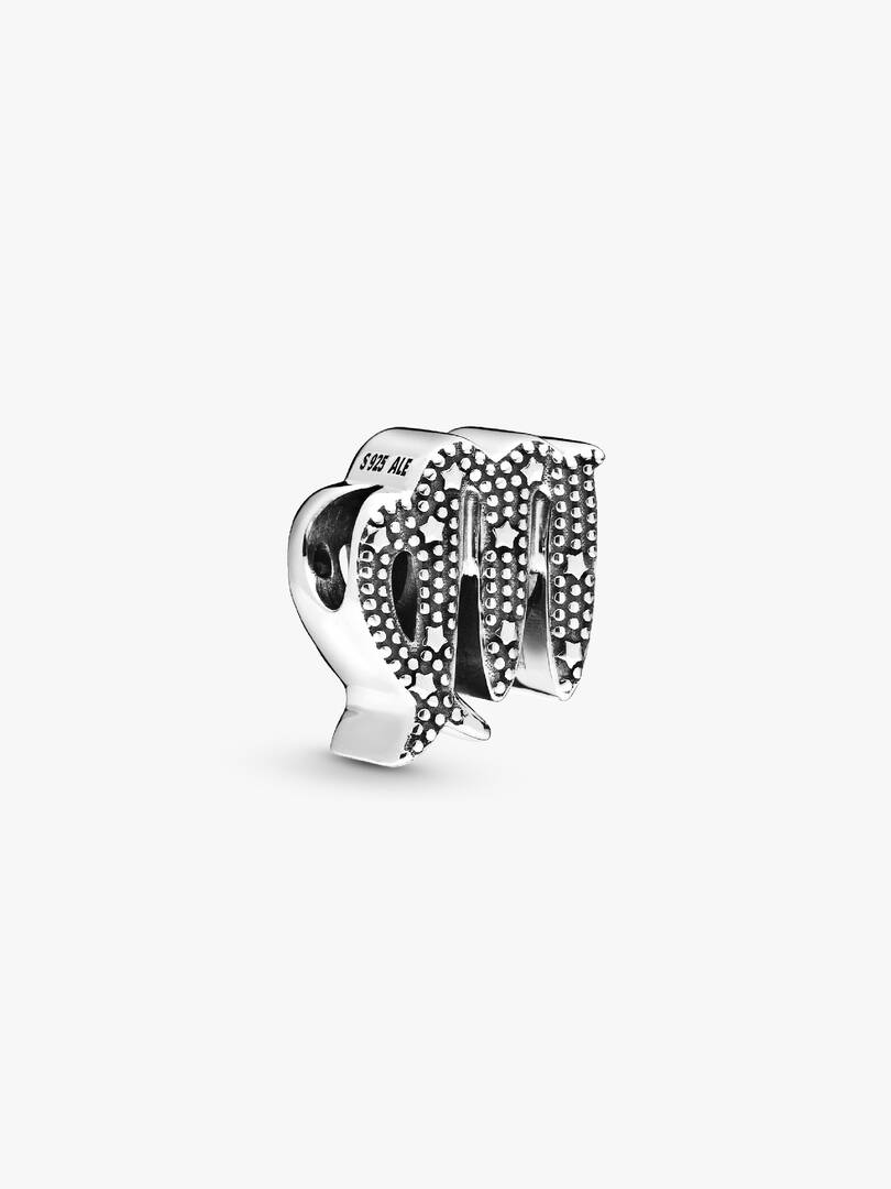 Sparkling Virgo Zodiac Charm Sterling silver