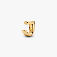 Letter J Charm Necklace 2 Quantity
