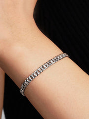 Cuban Chain Bracelet Sterling silver