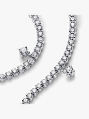 FINAL SALE - Sparkling Drops Tennis Bracelet Sterling silver