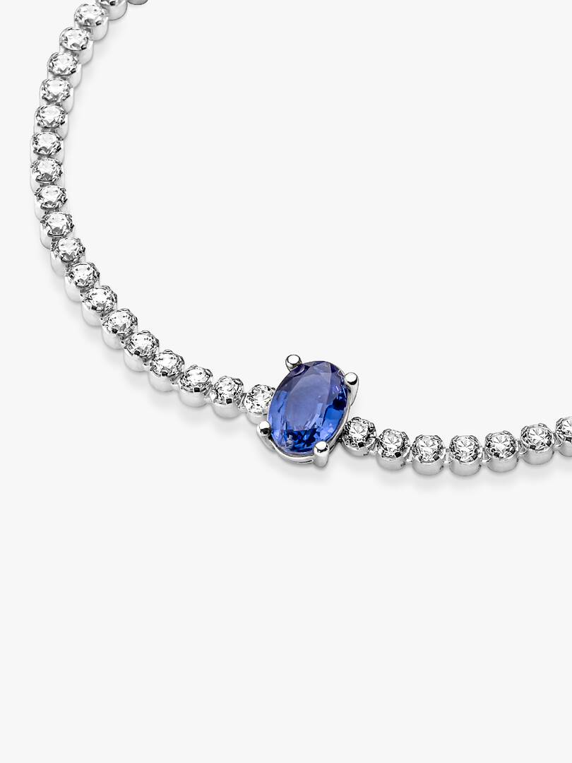 FINAL SALE - Sparkling Pavé Tennis Bracelet Sterling silver
