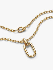 Openable Large Link Chain Necklace 14k gold plating