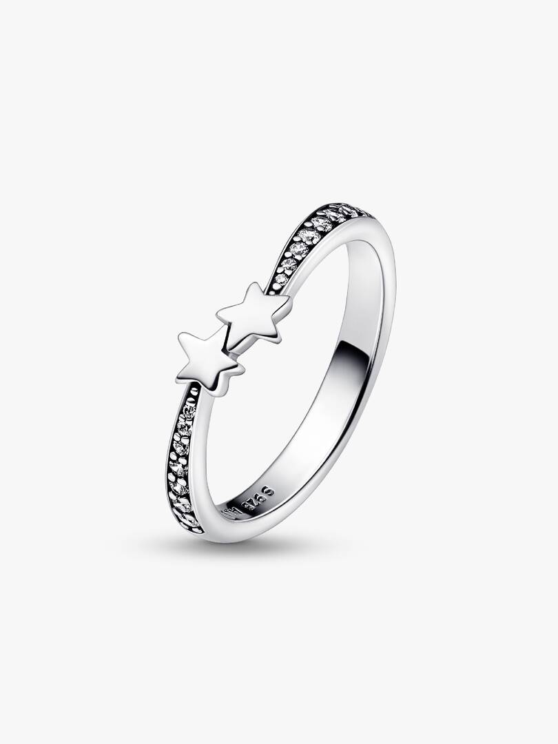 Shooting Stars Sparkling Ring Sterling silver