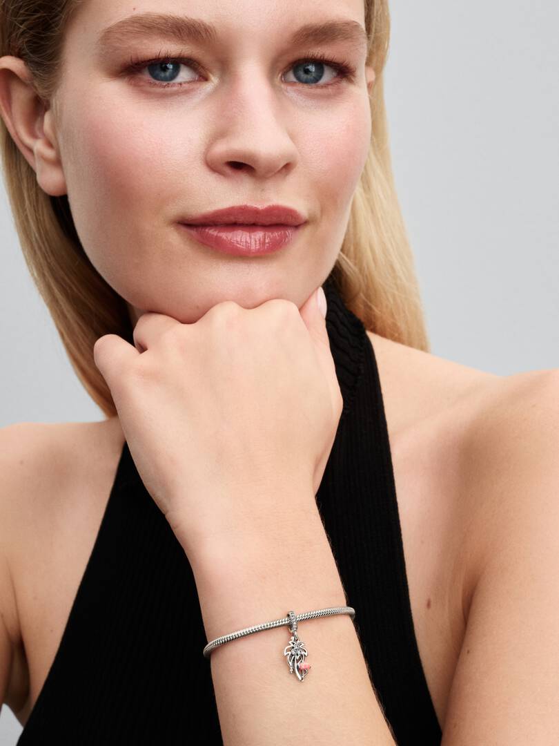 Miami Dangle Charm Sterling silver