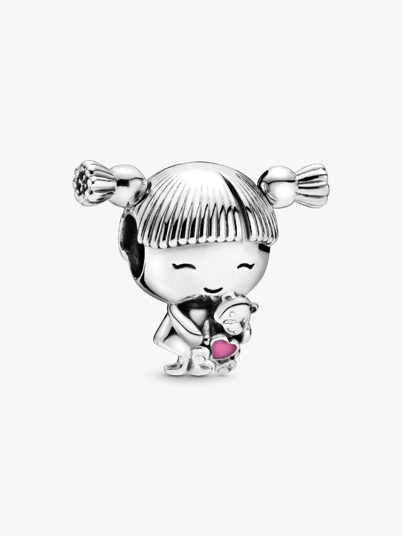 Little Girl Charm Sterling silver